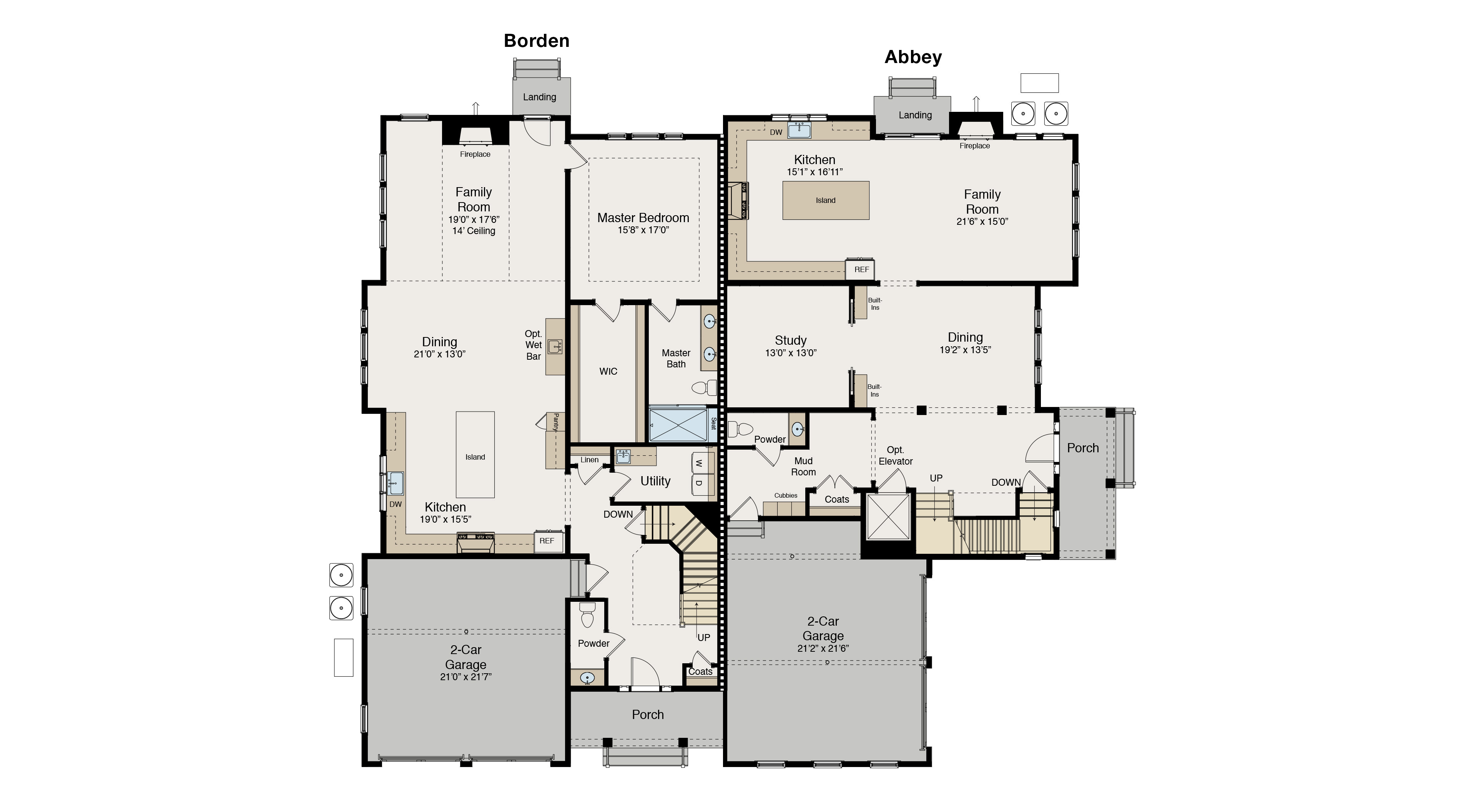Bingham Park first floor floorplan