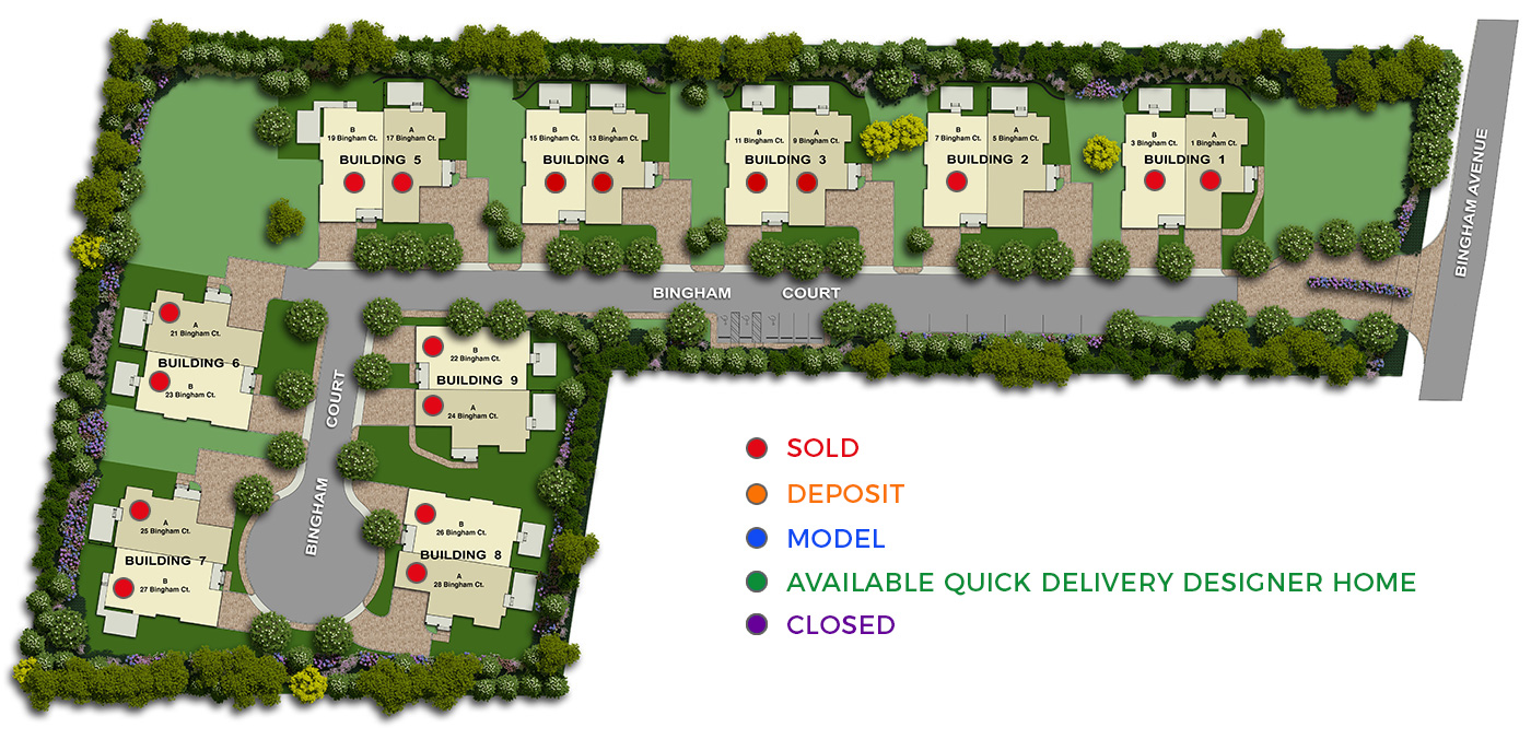 Bingham Park site plan